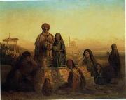 unknow artist Arab or Arabic people and life. Orientalism oil paintings 183 oil on canvas